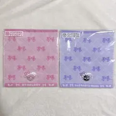 【新品✨】サンリオ当りくじ ハンドタオル 2枚セット マイメロディ バッドばつ丸