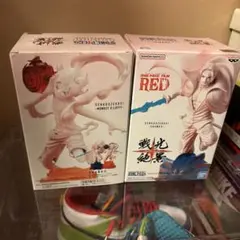 ワンピースフィルムRED フィギュアセット ルフィとシャンクス