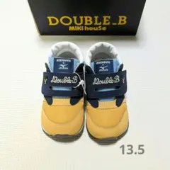 ミキハウス ダブルビー×ミズノコラボレーション シューズ　 13.5cm