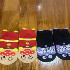 ベビー靴下 アンパンマン&バイキンマン　12cm