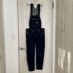 Lee ダークブルー デニム サロペットオーバーオール Mサイズ レディース