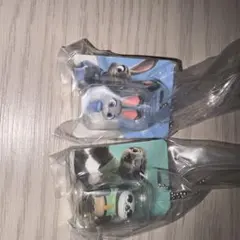 ズートピアブリースターチャームコレクション ジュデイ＆フラッシュ