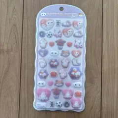 【正規品・24h発送】ベイマックス コットンパフィー ボンボンドロップ シール