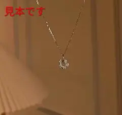 フラワーネックレス ゴールドカラー