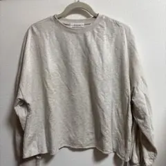 PICH ベージュ 長袖スウェット