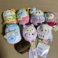 すみっコぐらし　ぬいぐるみセット　てのりぬいぐるみ　8体セット