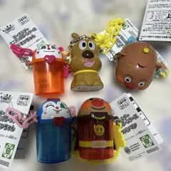 アンパンマン キャラクターキーホルダー 5個セット