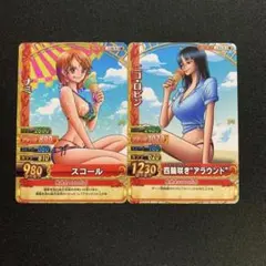 ワンピース ベリーマッチ ナミ ロビン 水着 - メルカリ