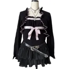 ダークコア カーディガン