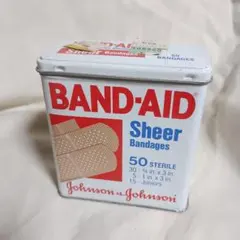 アメリカン雑貨　BAND-AID 空き缶