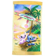 ディズニー スティッチ エンジェル タオルケット