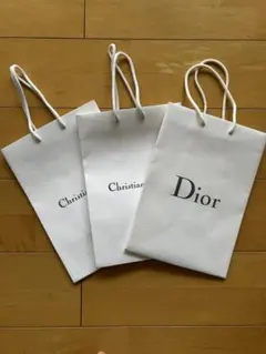 Dior ショップ袋 3枚セット