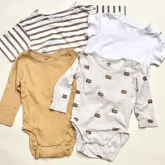 4点セット 長袖 ロンパース H&M Tシャツ 70 80