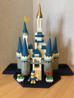 【レア】シンデレラ城 ダイヤブロック ディズニーランド開園当時品