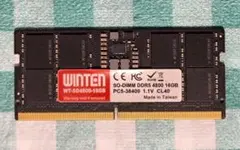 新品未開封 WINTEN 32GB DDR4-3200 (16GB×2) - メルカリ