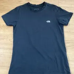 ノースフェイス　M ブラック　刺繍ロゴTシャツ　レディース　キッズ