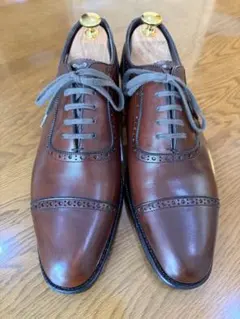 SCOTCH GRAIN HIROKAWA ウィングチップ ダークブラウン - メルカリ