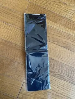 黒いソックス 未開封　ニーハイソックス　リボン付き