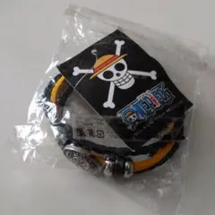 希少❗ONE PIECE ブレスレット ブラック×イエロー
