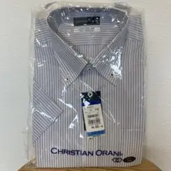 新品　CHRISTIAN ORANI ストライプ ワイシャツ Lサイズ　ビジネス