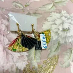 和紙を使ったイヤリング