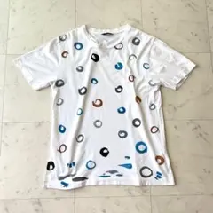 ポールスミスコレクション 総柄Tシャツ 半袖 サークル柄 日本製 Mのサムネイル