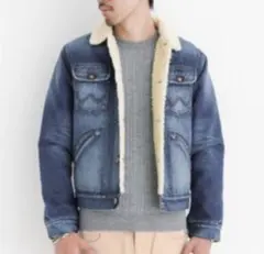 Wrangler✕Sonny Label 別注デニムボアブルゾン　定価2万円