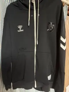 hummel フード付きブラックジャケット　ガンバ大阪