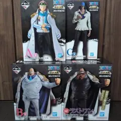 ワンピース　一番くじ　ガープ コビー クザン　フィギュア　セット
