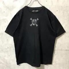 90s〜00s oakley オークリー Tシャツ XL スカル y2k テック