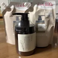 cocone クレイクリームシャンプーモイストボトル&詰め替え2個セット