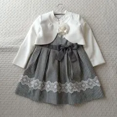 フォーマル　入学式　卒園式　セレモニー　ワンピース　パープル　120