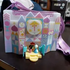 ディズニー　ポップコーンバケット　イッツアスモールワールド