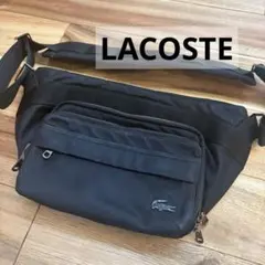 LACOSTE ラコステ ショルダーバッグ 2層 肩掛け可能 ロゴあり ワニ