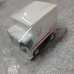 のりものコレクション トラック 大山牛乳 白バラ牛乳 ミニカー プルバック