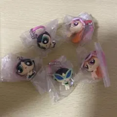 パワーパフガールズ アクリルめじるしチャーム5個セット