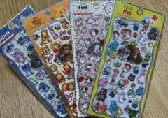 プチドロップステッカー ディズニー4点セット