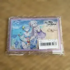 リゼロ　エミリア　レム　アクリルスタンド　カラオケの鉄人　カラ鉄