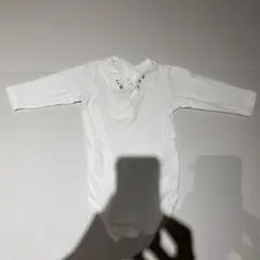 【美品】Bonpoint 襟付きボディー肌着 6m ホワイト