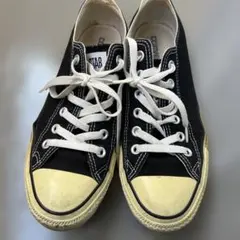 Converse 黒 ローカット スニーカー25.5cm