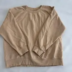 レディース　トレーナー　トップス　M 長袖　春　ベージュ　H&M シンプル