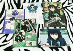 鬼滅の刃 時透無一郎 ポストカード イラストカード 5点 ラミネート バラ売❌️