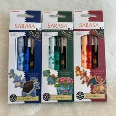 ゼブラ サラサ ポケモンシリーズ 進化セット ジェルボールペン 新品