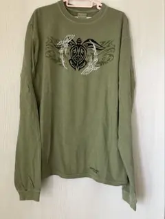 crazy shirts クレイジーシャツオリーブ　ロングスリーブ Tシャツ Sのサムネイル