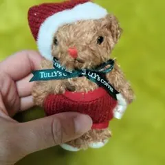 TULLY'S COFFEE ベアフル ストラップ クリスマスのサムネイル