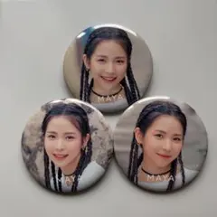 NiziU MAYAマヤ 缶バッジ2個セット POPUP STORE - メルカリ