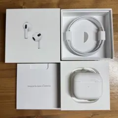AirPods3 本体 ホワイト 充電ケース付き