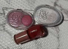 fwee & LOVE ME チークとハイライトリップセット