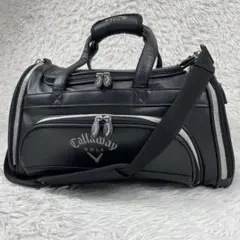 Callaway Golf ボストンバッグ 2way ブラック　フェイクレザーのサムネイル