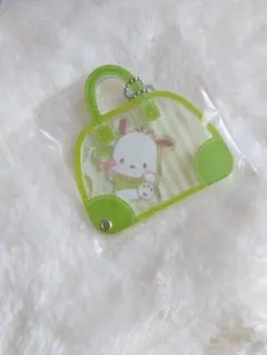 サンリオ　ポチャッコ　カスタムアクリルチャーム　バッグ　推し活　緑